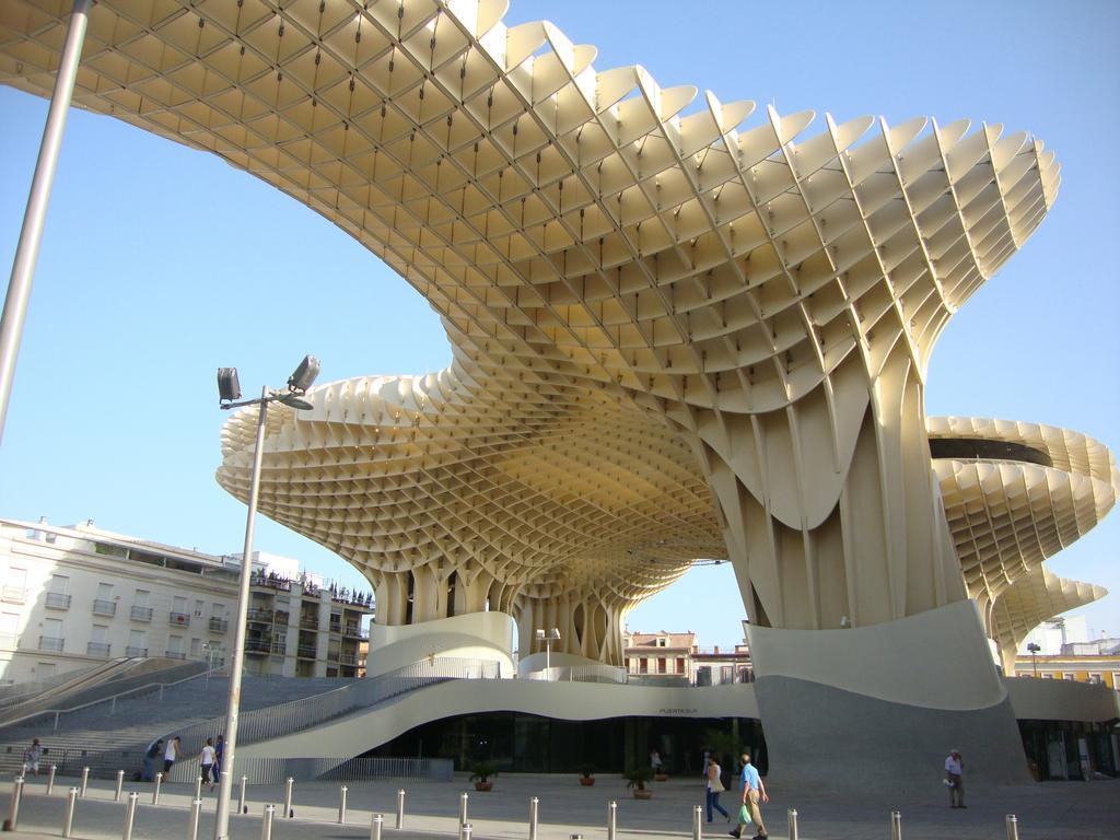 Hostly Acetres 2A-Penthouse In City Center-Fibre-Parking Opt Sevilla Kültér fotó